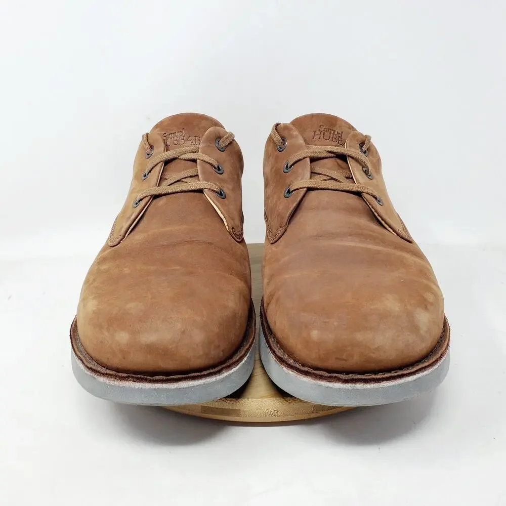 Samuel Hubbard Free Shoes Mens 11.5 W Brown‎ Leather Oxford Comfort Vibram